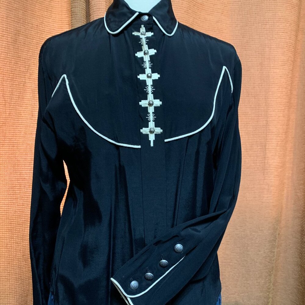 Embroidered Western Shirt